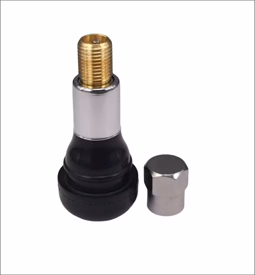 Válvula de neumático Tr412c Caucho natural Caucho EPDM Núcleo de latón con alta calidad Tr413c Tr414c