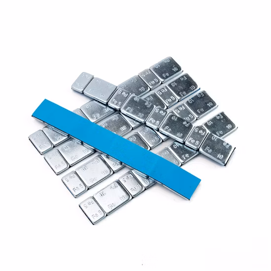 Contrapesos para ruedas de acero (adhesivo de Fe, clip de Fe)